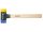Wiha Safety hammer soft / medium-hard series 834-15, with hickory wood handle, square hammer head