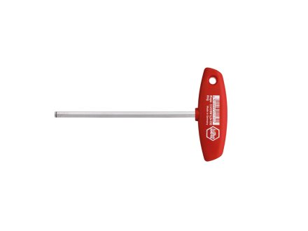 Stiftschlüssel mit Quergriff Sechskant MagicRing® glanzvernickelt - 334R 3,0 x 100 mm