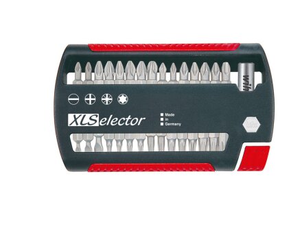 Wiha Bit Set XLSelector standard 25 mm - mixed 31 pcs. 1/4 "