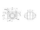 20 mm roulement linéaire SCE20SUU / Easy-Mécatronique Système 1620A / 1620b