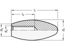 Mango de fijación diámetro 30 mm, M12