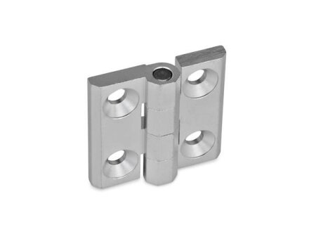Hinges zinc die-cast / aluminum GN237-AL-50-50-A-EL