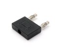 Shorting plug 4mm, Raster 19mm, 35mm long with tap,...