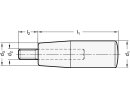 Manico cilindrico Elesa, fisso, diametro 18mm, M6x16mm