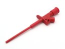 Safety test probe, long & flexible, color red