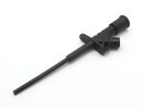 Safety test probe, long & flexible, color black