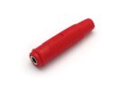 Acoplamiento 4 mm para montaje de cable, color rojo