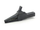 Alligator clip, alligator clip to 27mm, color black