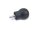 Tornillo de bola Softline, negro-gris, 43 mm de diámetro, 16 mm de longitud, M8