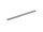 Edelstahl-Maßstab 100mm lang, Ziffern waagerecht, Nullpunkt rechts