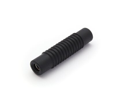 Connector voor 4 mm meetsnoeren, 24A, kleur zwart