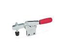 Toggle clamp clamping lever horizontal, with vertical...