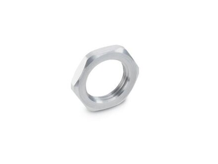 Low Profile Stainless Steel Hex Nuts for Indexing Pin / Indexing Latch Mounting GN909.5-M8X1