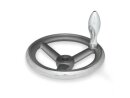 DIN handwheel, cast iron, 100mm Ø, 10mm bore, with...
