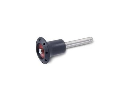 BALL LOCKING PIN WITH BUTTON, PIN: 1.4305