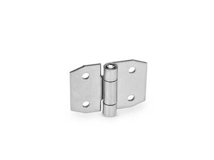STAINLESS STEEL SHEET HINGES, POINTED CUT