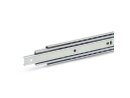 Pair of telescopic rails with full extension, loadable up...