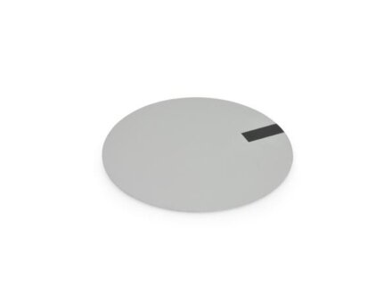 Aluminum cover plate, self-adhesive, for grip disc GN226, design selectable