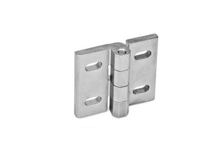 HINGE, SILVER STRUCTURE COATED
