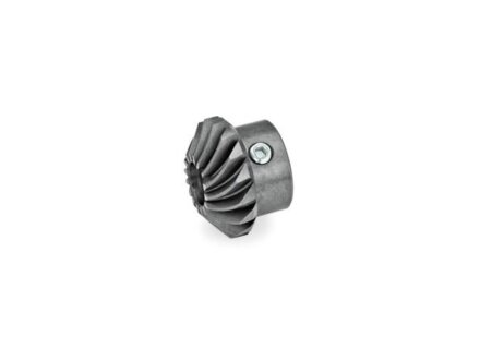 Bevel gears, steel, left and / or right hand, also in sets, design selectable