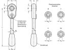 Ratchet tensioner, design selectable