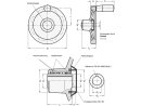 Safety handwheel with needle bearing, with and without handle, design selectable