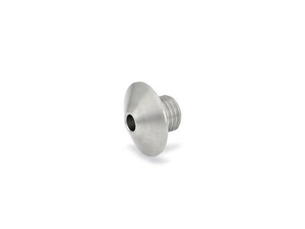 STAINLESS STEEL POSITIONING BUSHING WITH TRUNK CONE