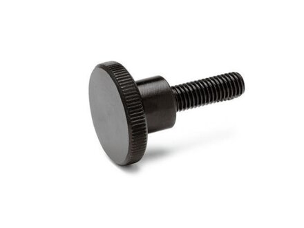 High knurled screw, design selectable
