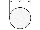 ELESA-circuitsymbool 20 mm / 25 mm diameter, versie selecteerbaar