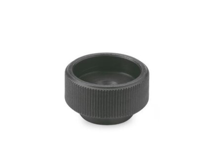 Knurled nut, design selectable