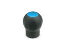 ELESA-Softline knob, selectable cap, Type