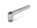 adjustable clamping lever with internal thread, exemplary...