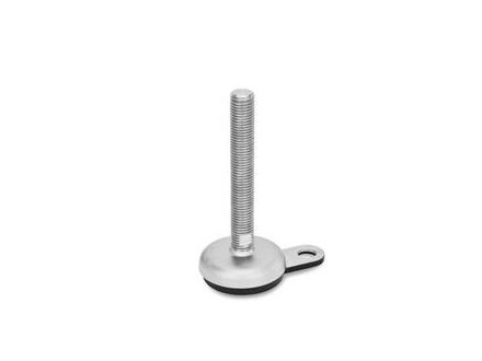 STAINLESS STEEL FOOT WITH FASTENING LATCH