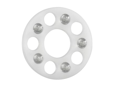xiros® rondelle de butée, SL, xirodur B180, des sphères en verre, Slim Line BB-6000TW-B180-GL-SL / size = 6000 / d1 - diamètre intérieur = 10,2 mm / d2 - diamètre extérieur de 25,8 mm =