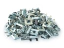 Sliding block B-type groove 8 with spring, M8, galvanized, 100 pieces