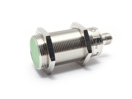 Inductive Sensor IP67, PNP Normally Open (NO), M30x1.5 Metal Thread, Flush, Switching Distance 15mm