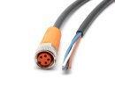 Sensor Cable 5 m PUR M8 4 Pole, IP69k, Straight