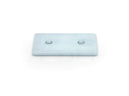 Connector plate I-type groove 8, 40x80mm, 5mm steel galvanized