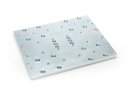 Plate for EMS1620A, 174x220mm, 10 mm steel galv. Galvanized