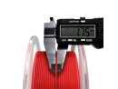 PLA Filament 1,75mm / 1kg - RED TRANSPARENT