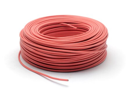 Cable ÖLFLEX® HEAT 180 SiF, rojo, 2.5qmm, anillo, se puede seleccionar la longitud