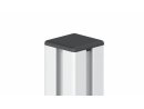 Profile cover cap 40x40mm B-type groove 10