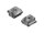 Sliding block, 15x8mm, slot 10, guide bar, M8, l=13mm, galvanized steel