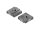 Sliding block, 20x6.4mm, slot 10, guide bar, M5, l=20mm, galvanized steel