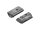 Sliding block, 12.9x7.2mm, pivotable, slot 8, guide bar, M4, l=22mm, spring ball, galvanized steel