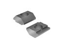 Sliding block, 9.8x4.5mm, B-type Nut6, guide bar, M6, l=10mm, steel, galvanized