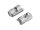Sliding block, 12.9x10mm, pivotable, slot 8, guide bar, M6, l=22m, spring ball, aluminum EN AW-6061-T6