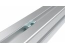 Sliding block, 15x6mm, pivotable, slot 10, guide bar, M5, l=20mm, spring plate, galvanized steel