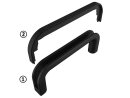 Cover caps for handle PA 120, black