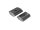 Sliding block, 20x9mm, slot 12, guide bar, M6, l=25mm, steel, galvanically nickel-plated 10µm